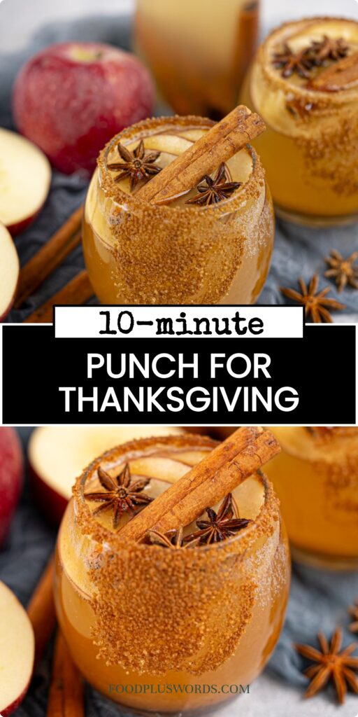 thanksgiving punch recipe