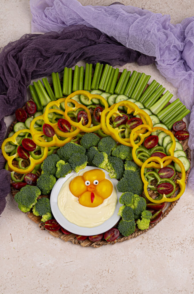 thanksgiving vegetable tray