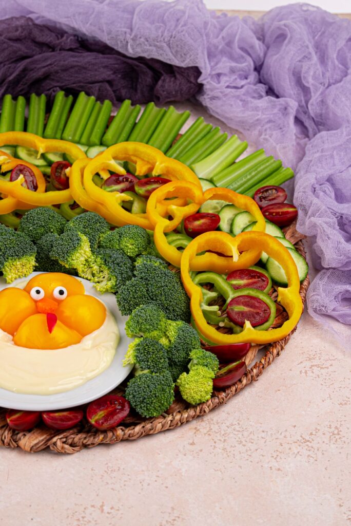 thanksgiving veggie platter
