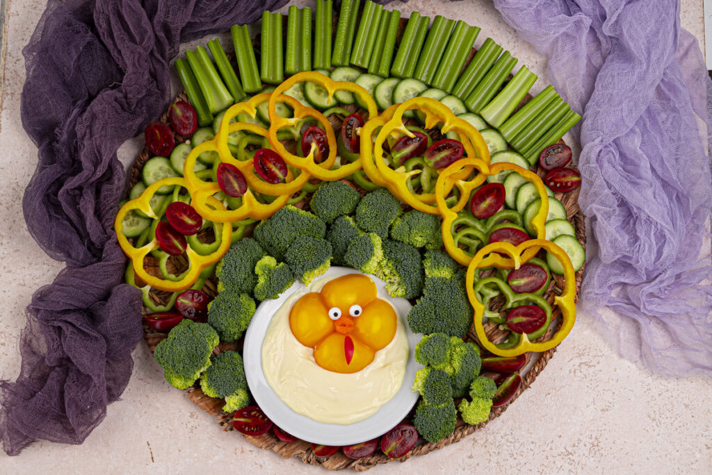 turkey veggie tray