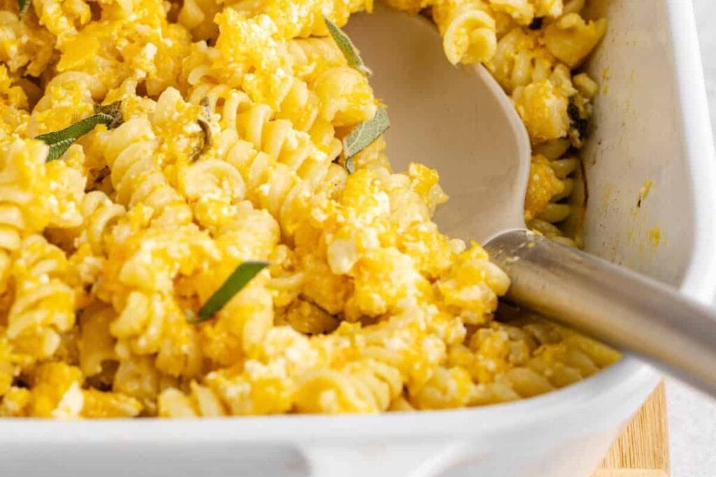 Butternut Squash Feta Pasta by My Rad Kitchen