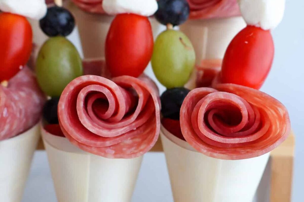 Charcuterie Cones by Golden Grace Kitchen