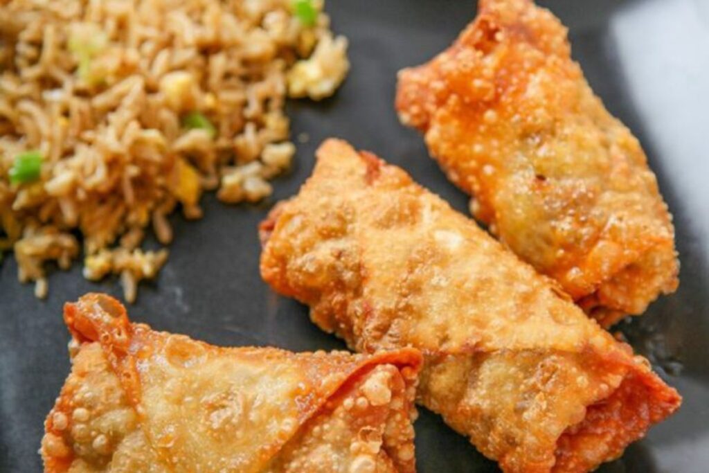 Cheeseburger Egg Rolls by Baking Beauty