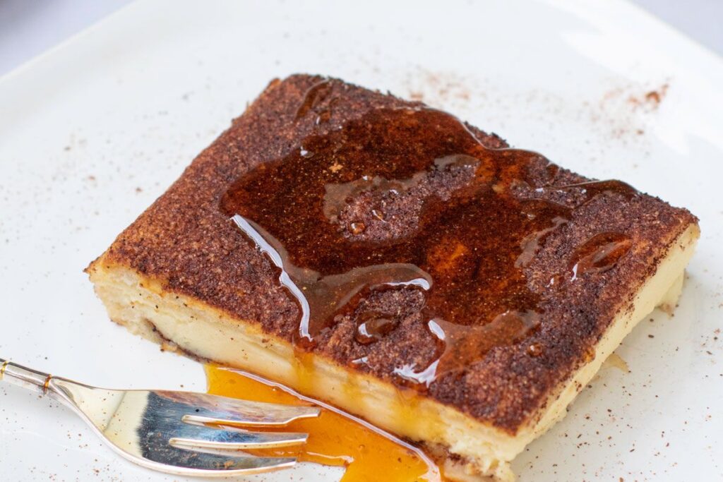 Churro Cheesecake Bars by Shaken Together Life