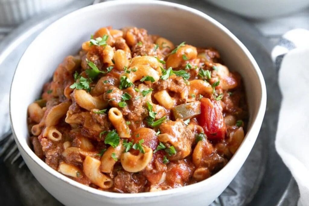 Easy Goulash by The Forked Spoon