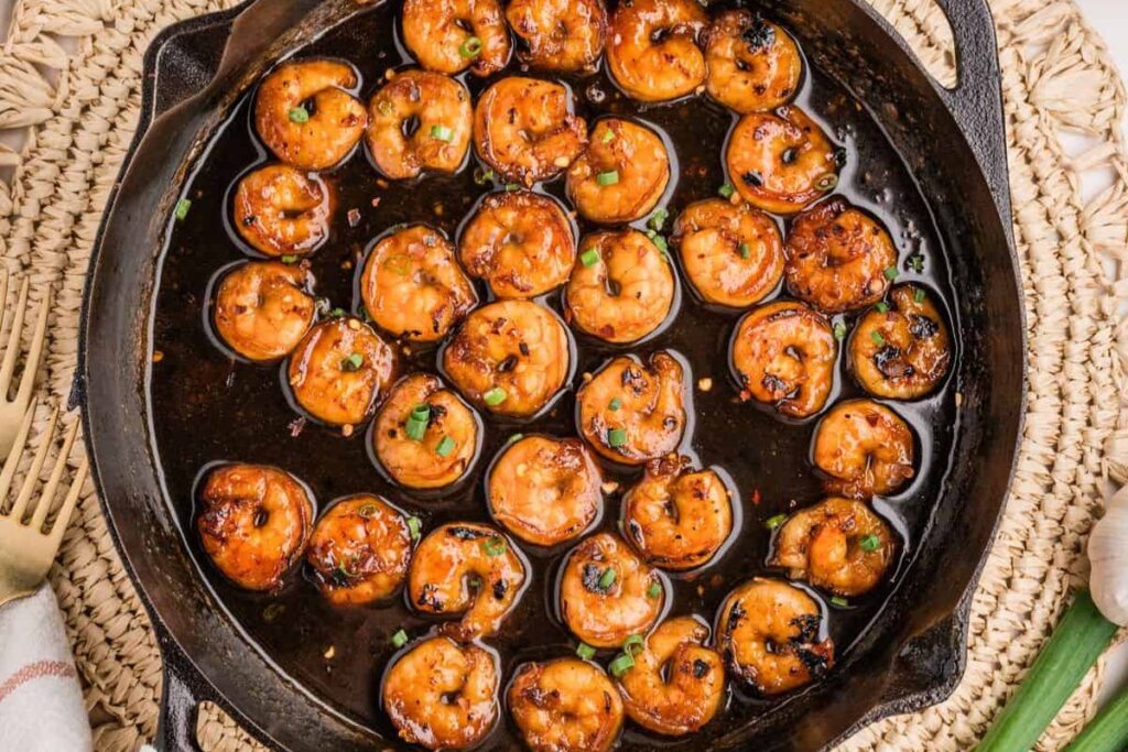 Gluten Free Honey Garlic Shrimp by Wellness Trickle