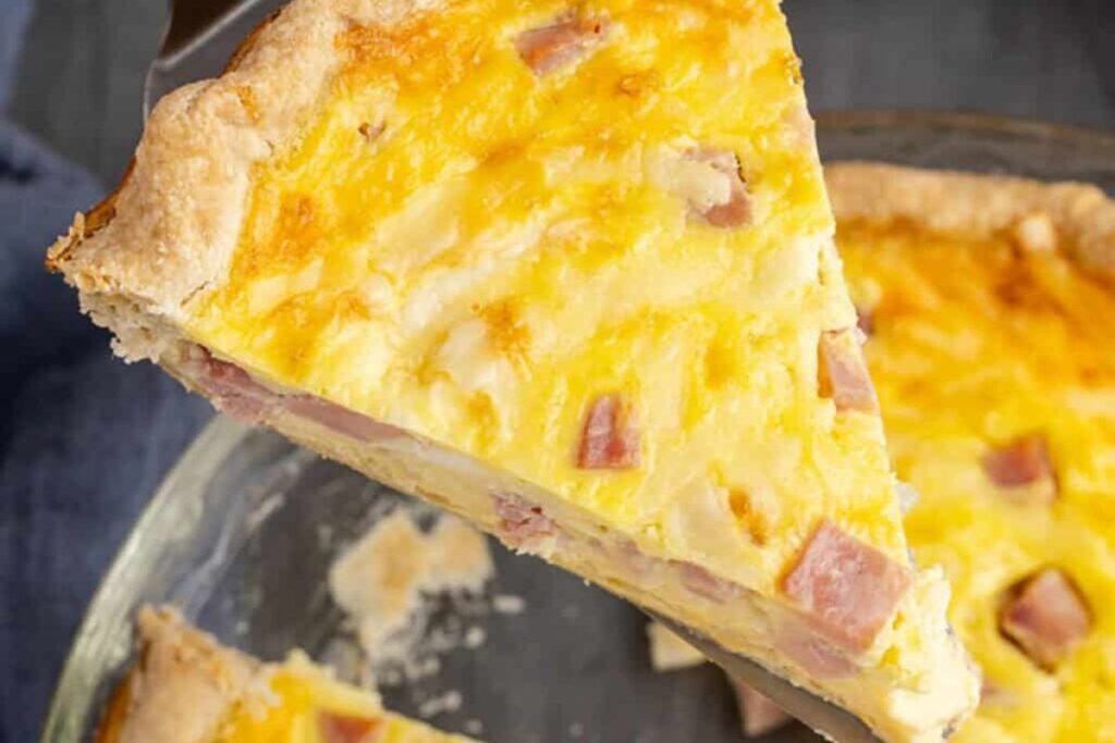 Ham and Swiss Quiche by My Rad Kitchen