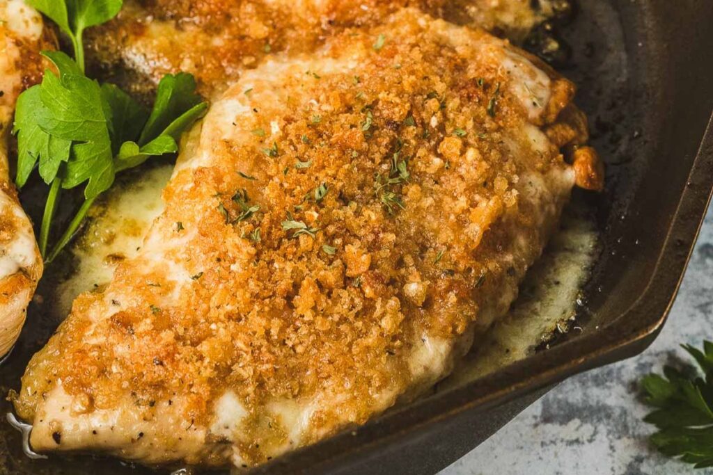 Longhorn Parmesan Crusted Chicken by The Peasants Daughter