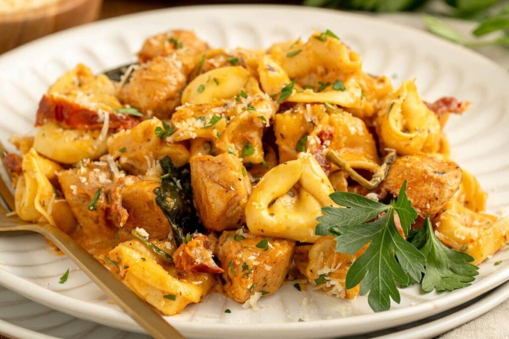 Marry Me Chicken Tortellini by The Cookin Chicks