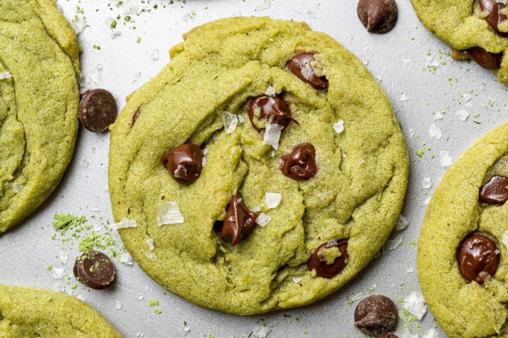 Matcha Cookies by The Cookie Dough Diaries