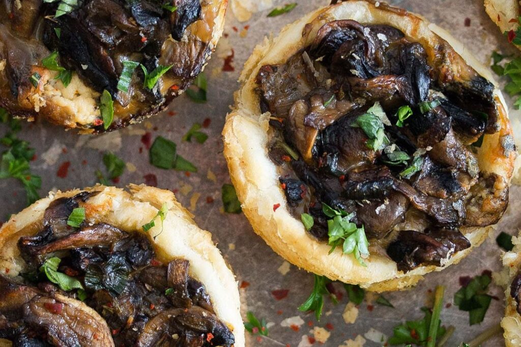 Mushroom Puff Pastry Pies by Where Is My Spoon