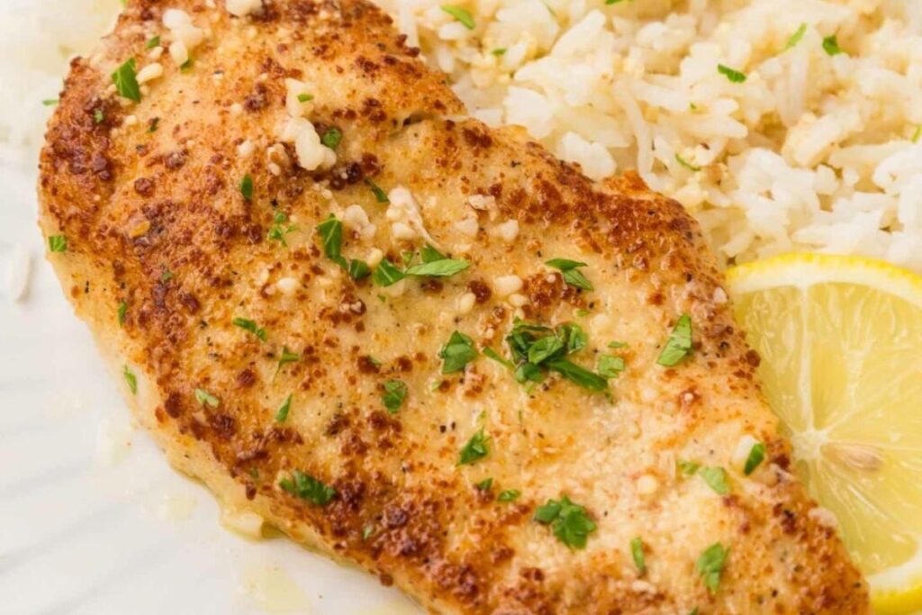 Parmesan Lemon Chicken by Pumpkin N Spice
