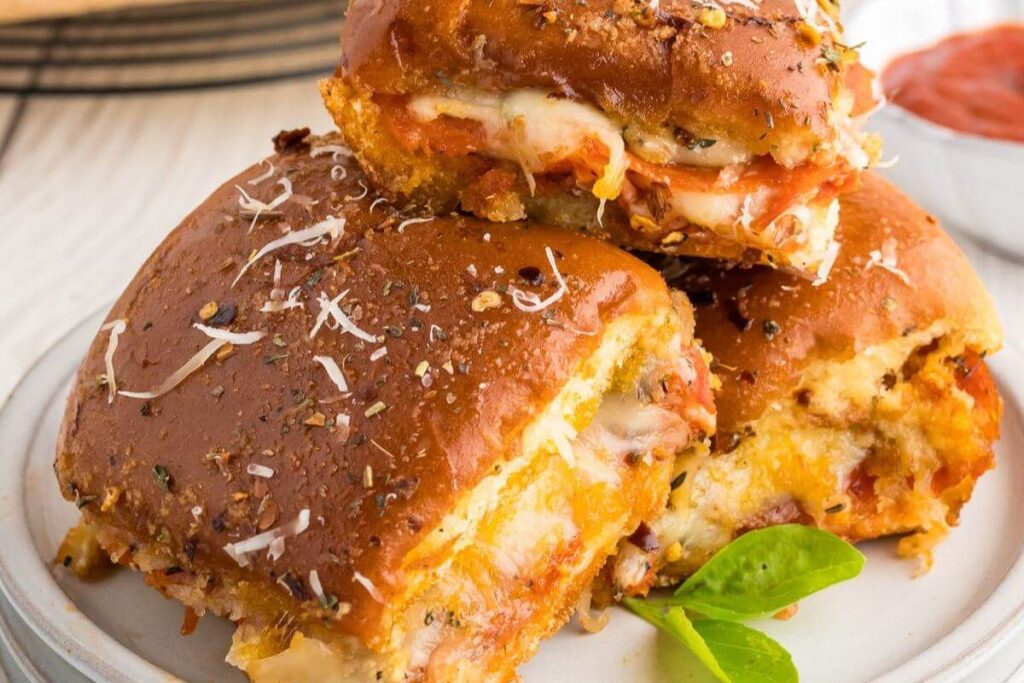 Pizza Sliders by The Fresh Cooky