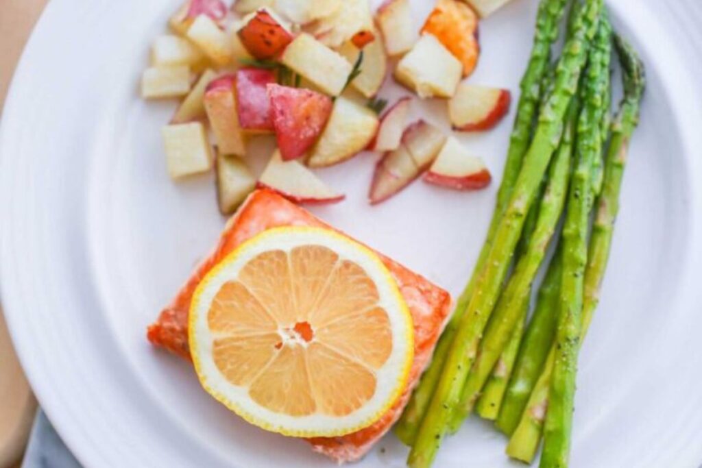 Rosemary Lemon Garlic Salmon by Mommy Rose