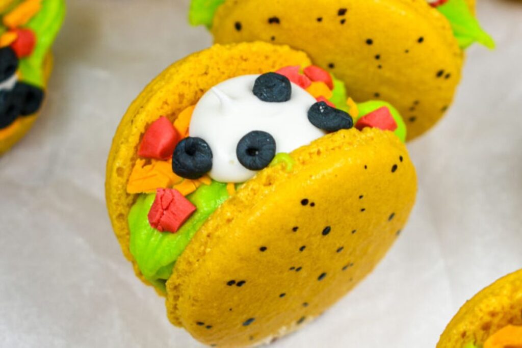 Taco Cookies by Baste Cut Fold