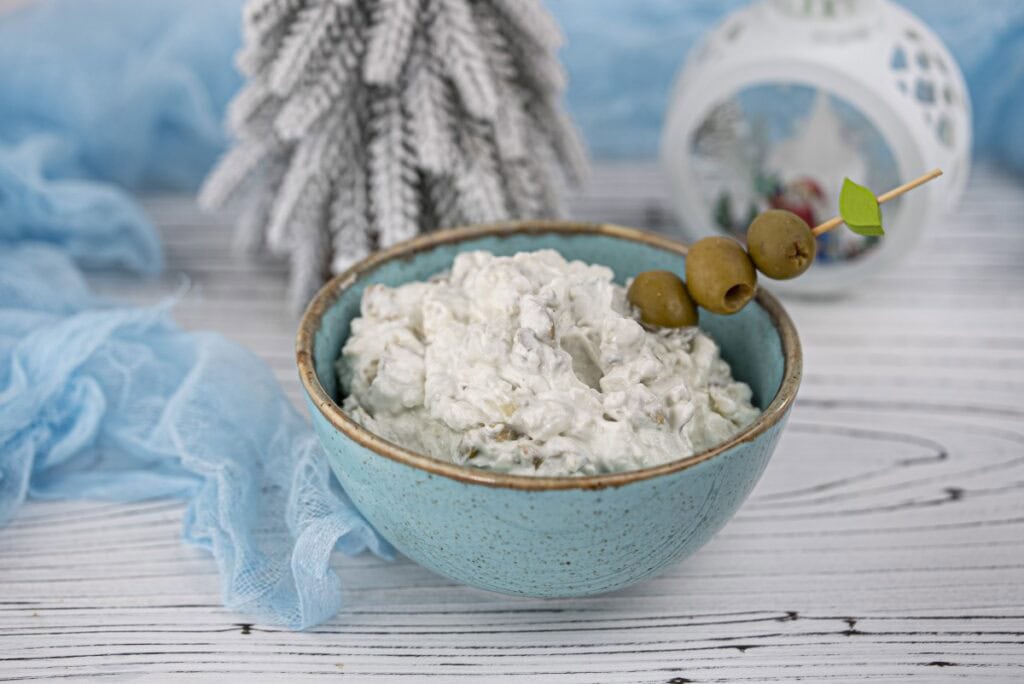 Blue Dirty Martini Dip