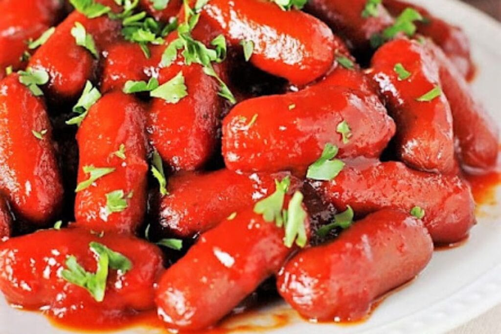 Bourbon Little Smokies by The Kitchen Is My Playground