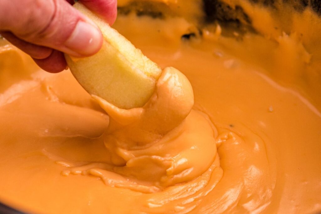 Cheese Fondue by The Magical Slow Cooker