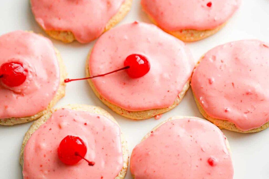 Cherry Chip Cookies by The Baking ChocolaTess