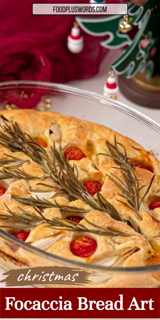 Christmas Focaccia Bread