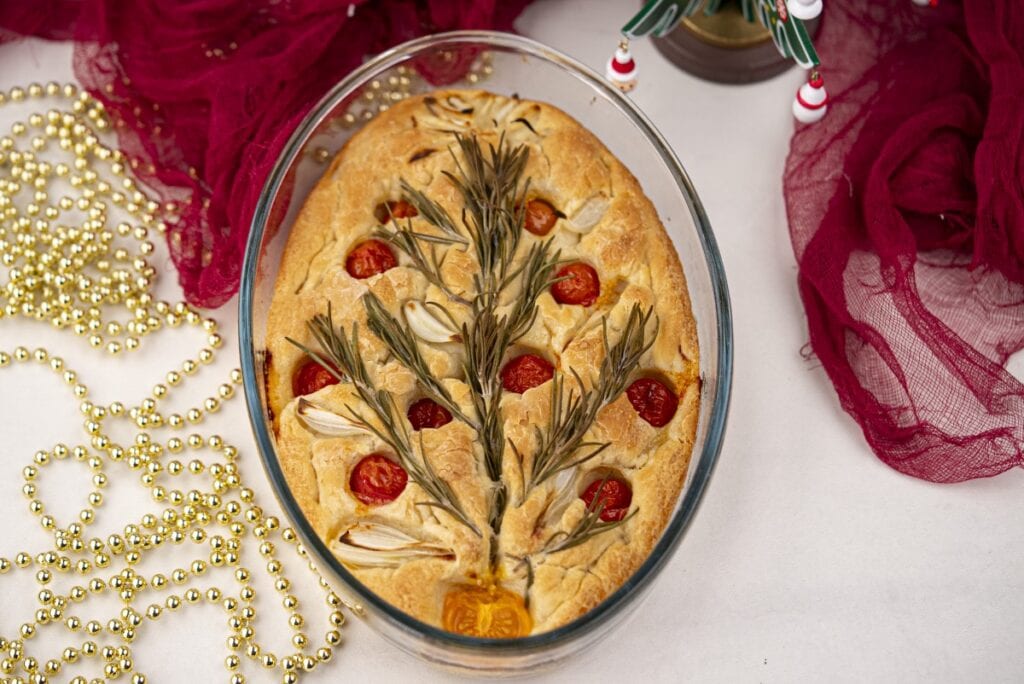 Christmas Tree Focaccia