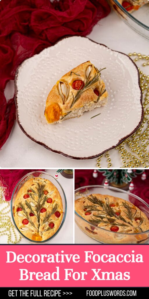 Christmas Tree Focaccia Bread