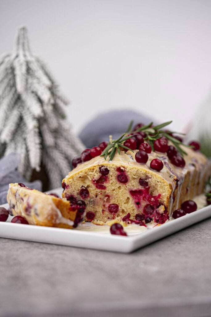 Christmas eggnog loaf