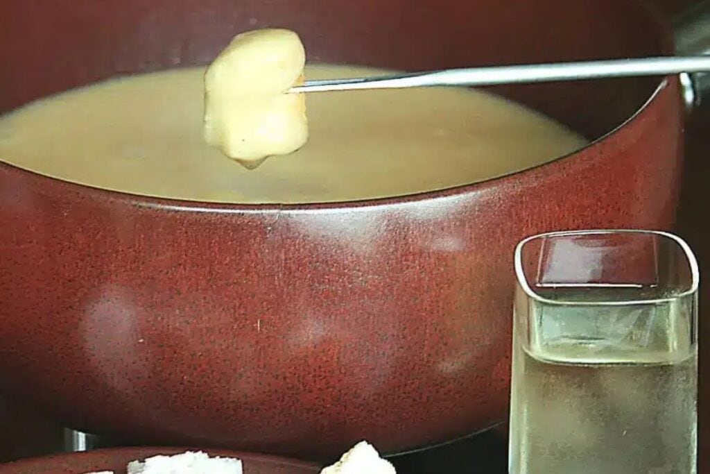 Classic Swiss Cheese Fondue by Chefs Pencil