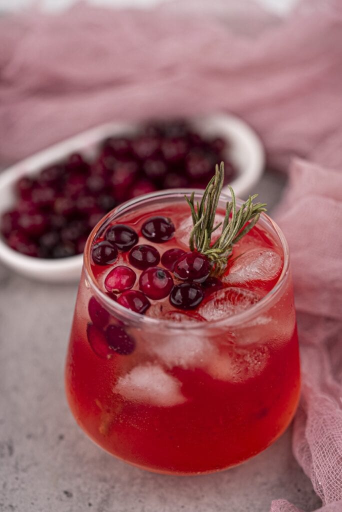 Cranberry Gin Fizz