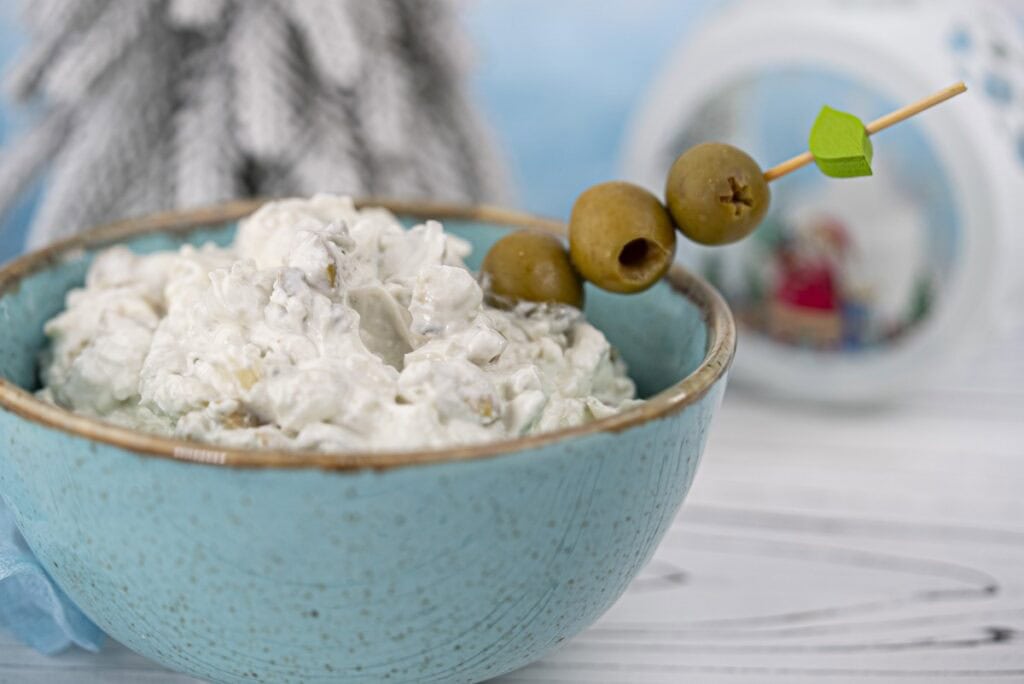 Dirty Martini Blue Cheese Dip