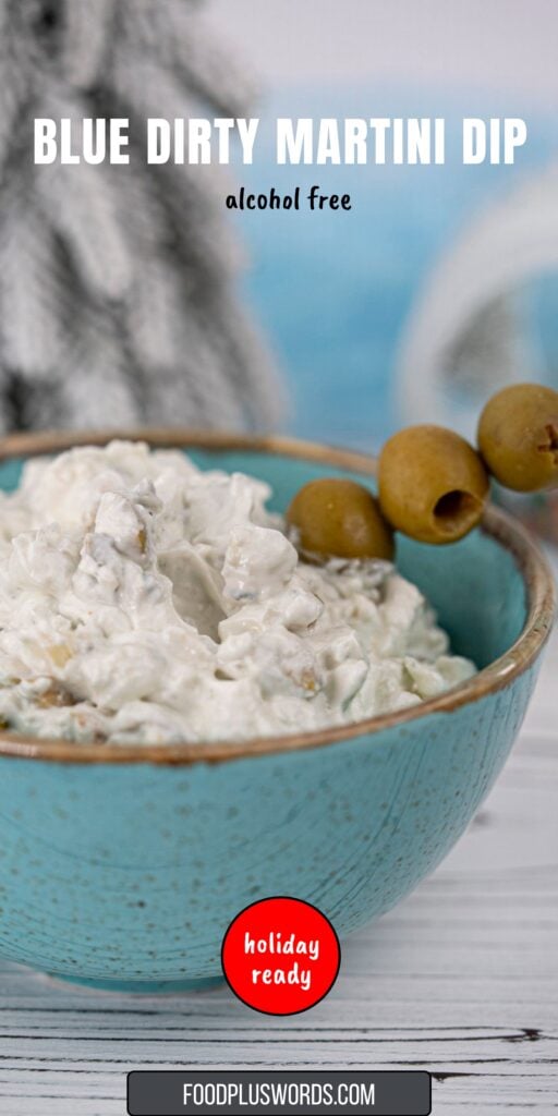 Dirty Martini Olive Dip