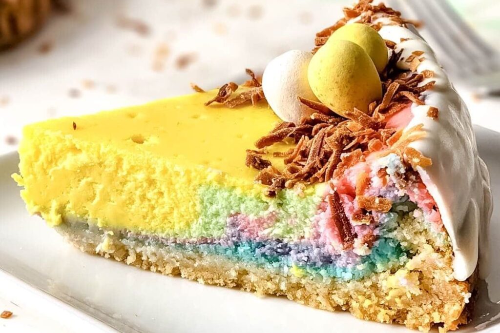 Easter Cheesecake by The Soccer Mom Blog