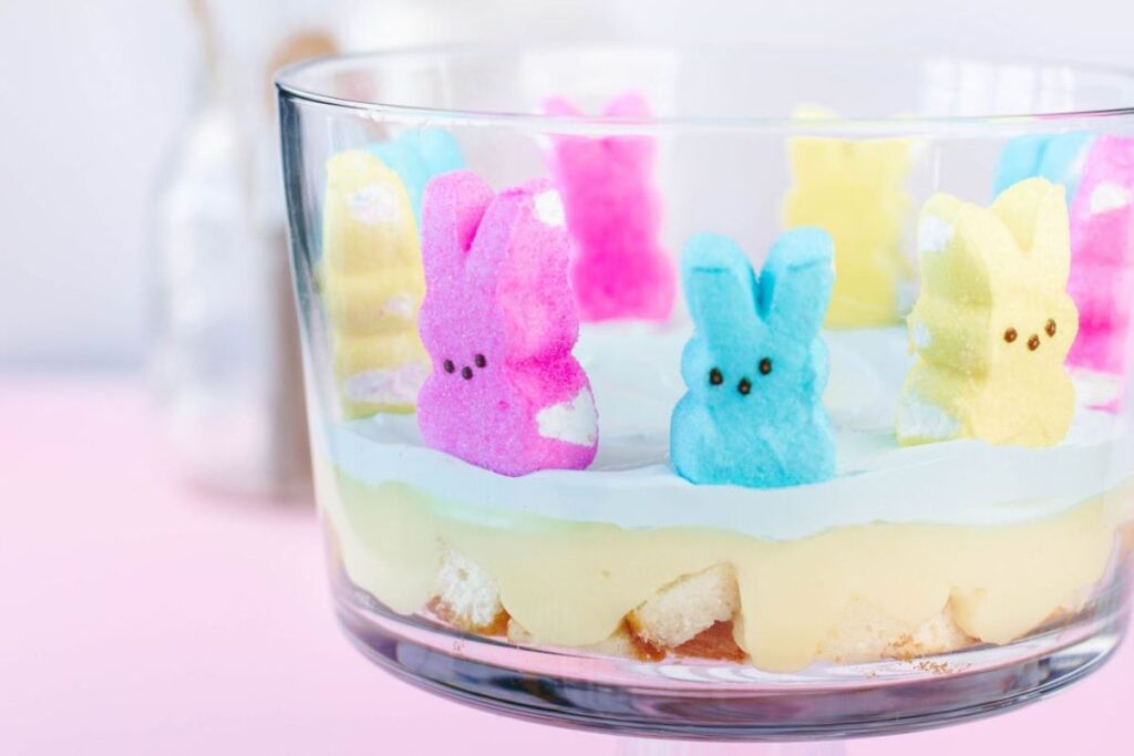 Easter Trifle Dessert by The Cookin Chicks