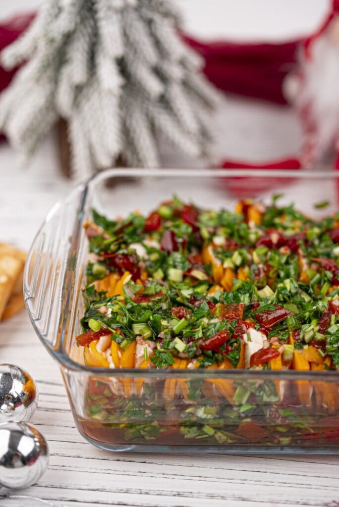 Easy marinated cheese recipe