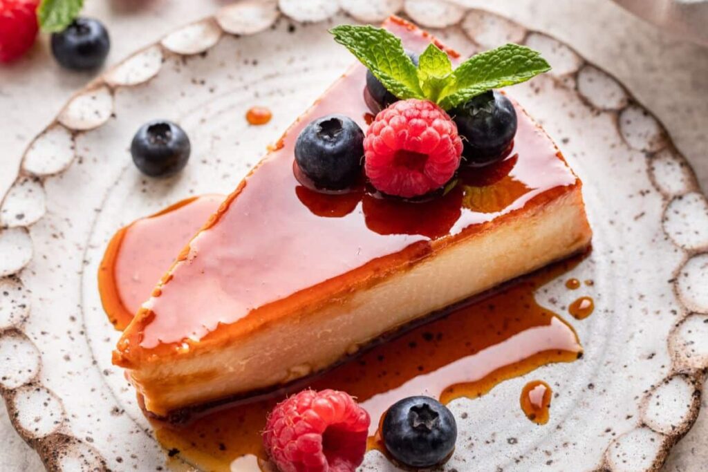 Flan de Queso by I Heart Eating