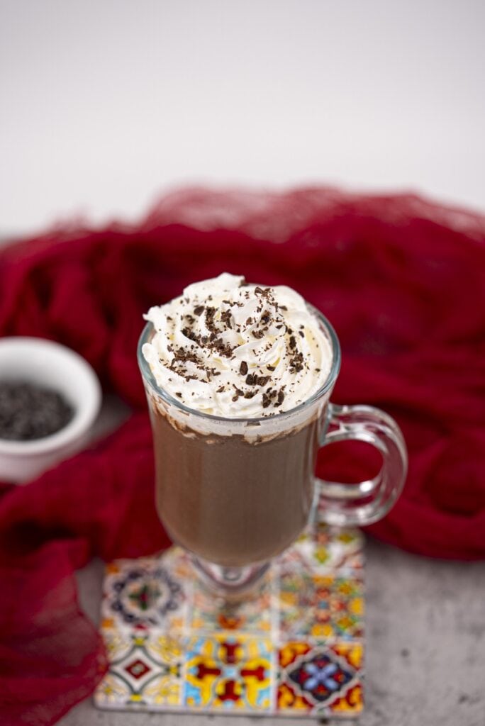 French chocolate drink