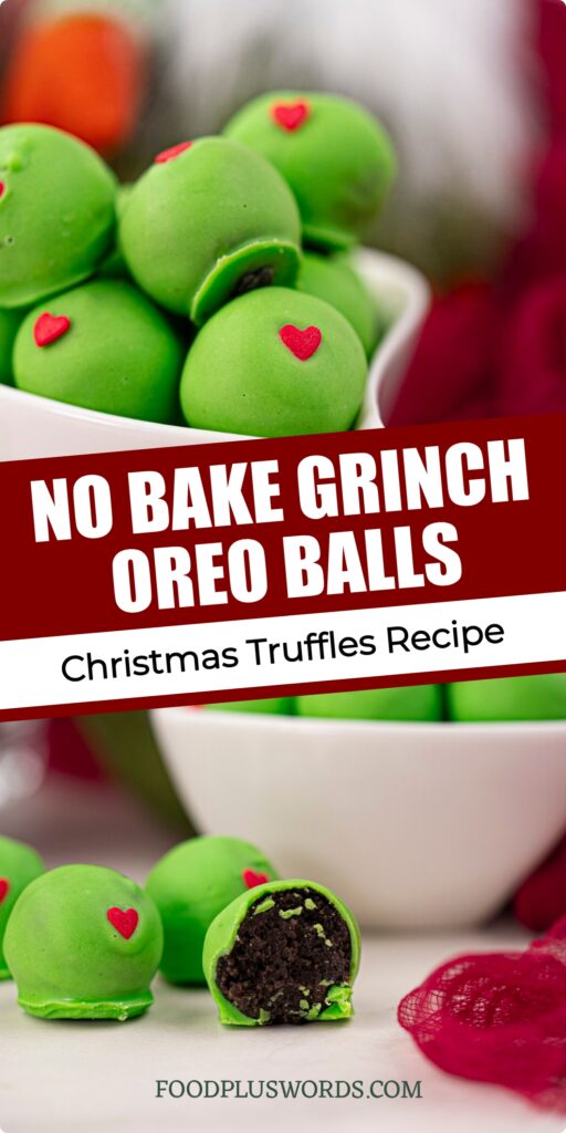 Grinch Oreo Balls