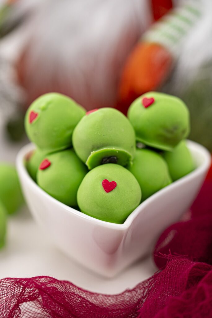 Grinch Truffles