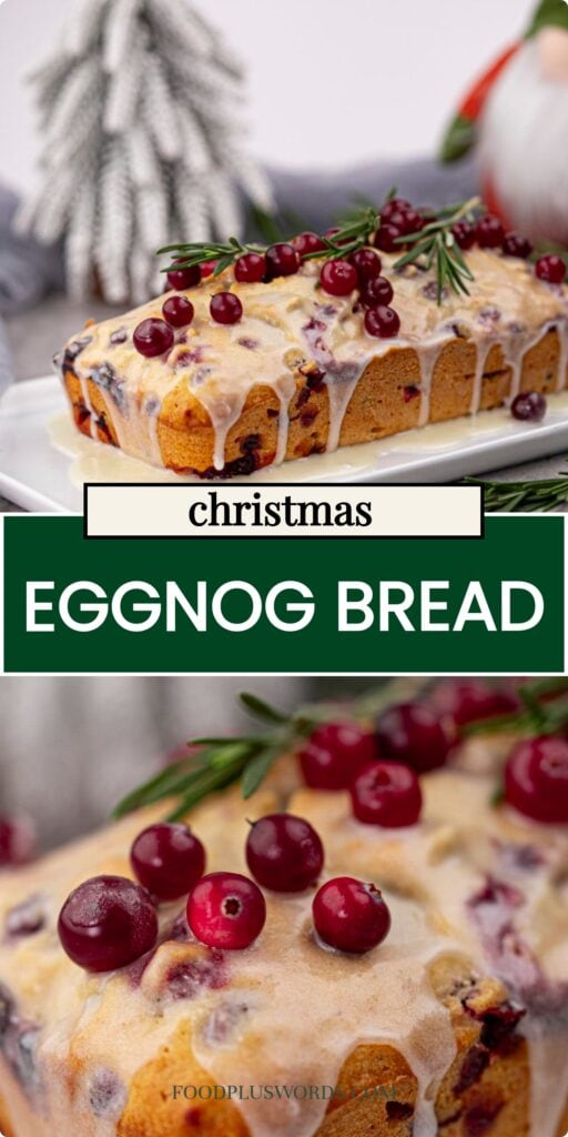 Holiday Eggnog Bread