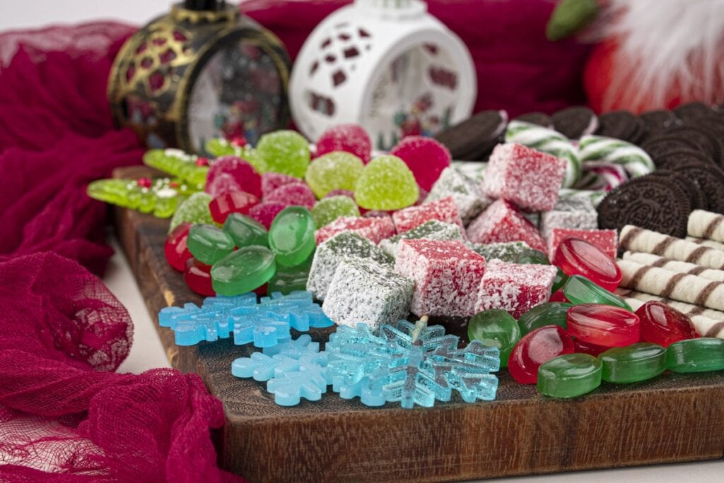 Holiday dessert platter