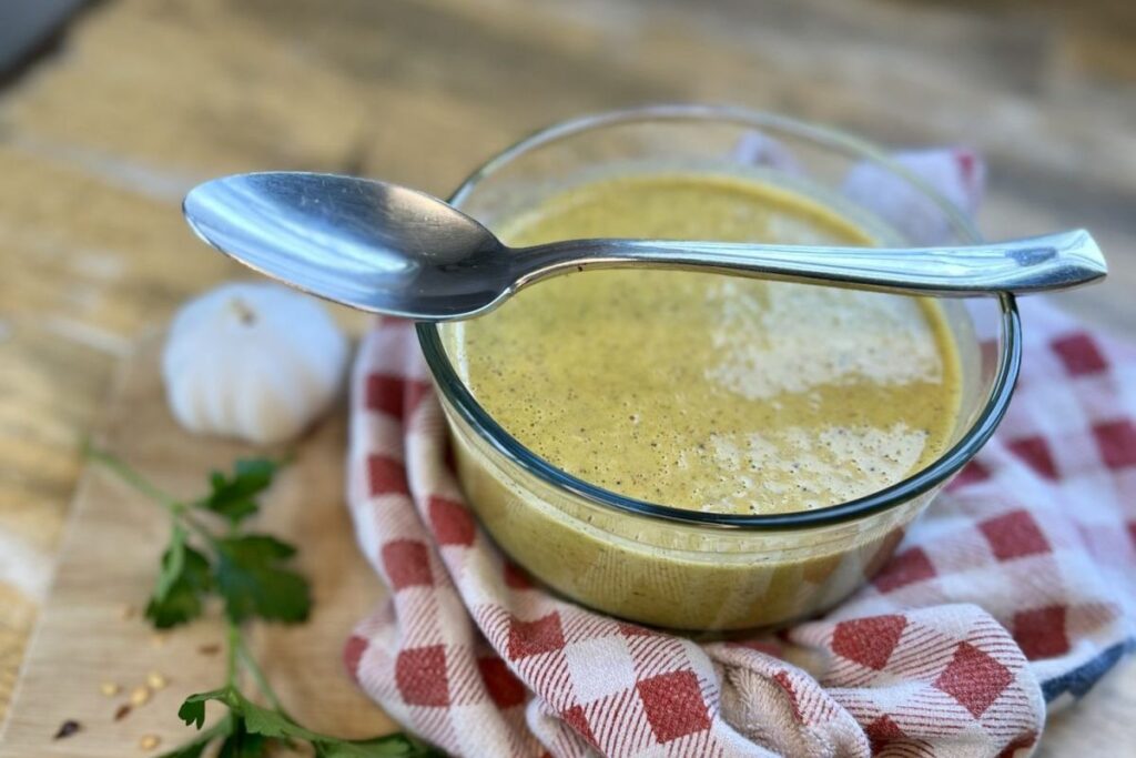 Homemade Italian Dressing by The Wholesome Spoon