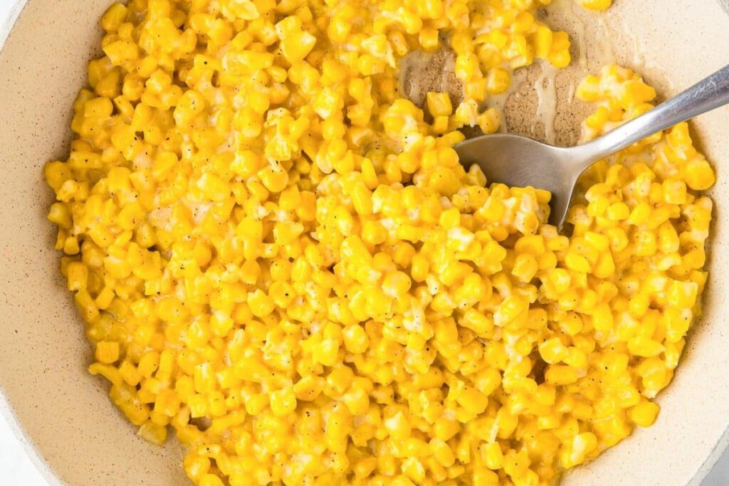 Honey Butter Skillet Corn by On My Kids Plate