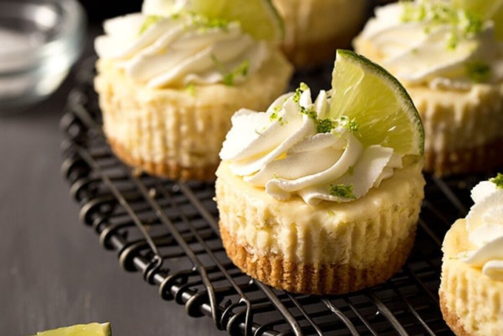 Mini Margarita Cheesecakes by Chocolate Moosey