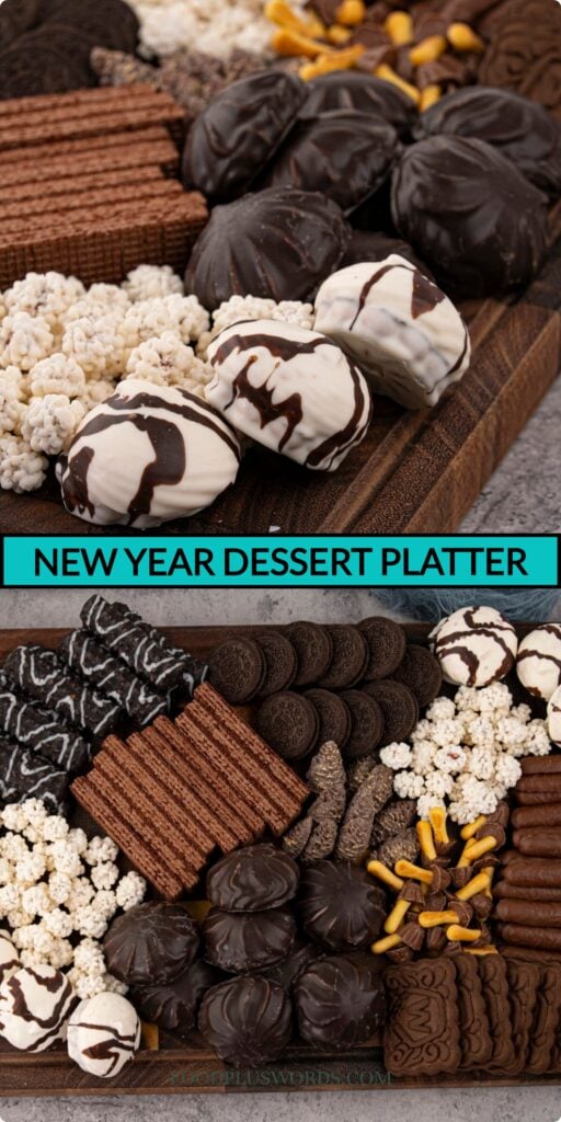 New Year’s Eve Dessert Charcuterie Board