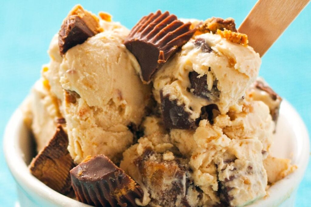 Peanut Butter Ice Cream by Chocolate Moosey