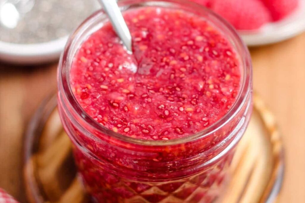 Raspberry Chia Seed Jam by The Honour System