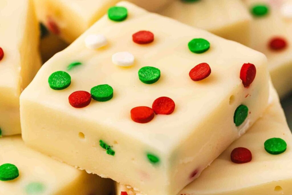 Sugar Cookie Fudge by Hungry Whisk