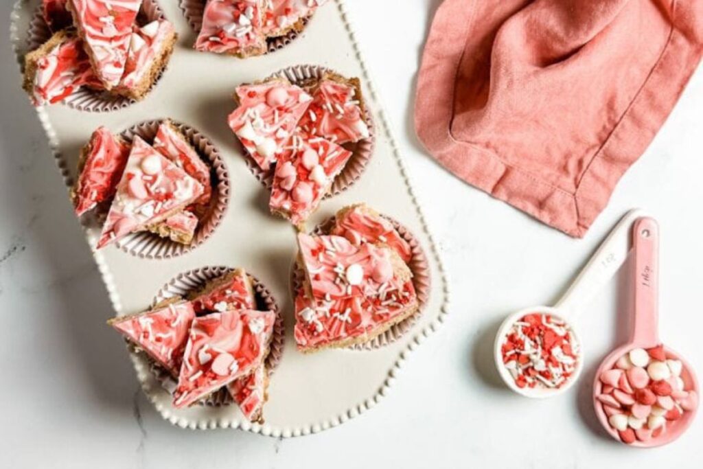 Valentine Cookie Bark by Sheri Silver