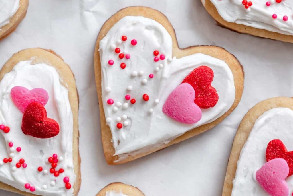 Valentines Day Sugar Cookies by I Heart Eating