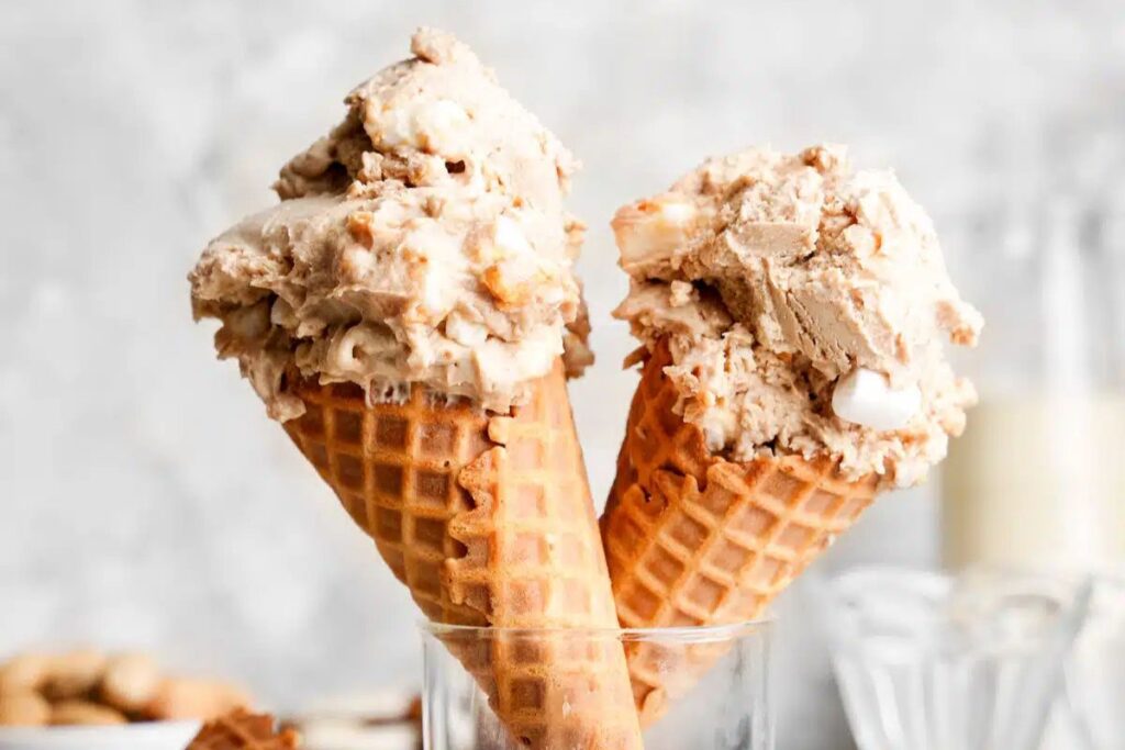 Vegan Fluffernutter Ice Cream by The All Natural Vegan